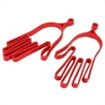 thumbnail image 3 of 2 soportes de plástico rojo duraderos para guantes de golf, colgadores para deportes al aire libre., 3 of 11
