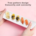 thumbnail image 4 of Long Rectangle Plastic Platters, Sushi & Cake Trays, Disposable & Reusable Serving Platters for Parties, Entertaining, Gatherings, Versatile Serving Trays for Food, Desserts, 4 of 8
