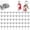 C, variant on 30-Pack Alloy Round Push Pins, Flat Head Thumb Tacks with Reusable Box, Decorative Metal Tacks for Bulletin Boards, Cork Boards, and Wall Displays, 1.6x1.1cm (Silver)