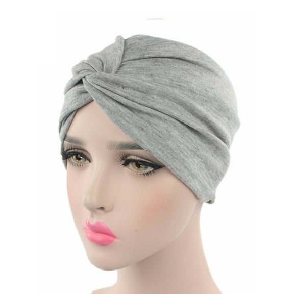 YMMIND Stretchy Turban Cap Head Wrap Band Women's Hairband Sleep Hat Indian Scarf Hats