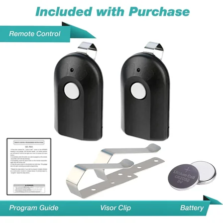 2X For Genie Intellicode Acscto Type 3 Garage Door Opener Remote Replacement