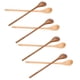 thumbnail image 5 of Cuchara de madera hermosa y elegante cuchara de servir de madera respetuosa con el medio ambiente de 8 piezas para cocina para mezclar para cocinar Amonsee Otros, 5 of 8