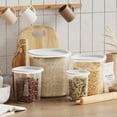 thumbnail image 6 of Mainstays 8-Piece Plastic Pantry Food Storage Container Set, Kitchen Pantry Organizer Canisters for Dry Food Storage and Pantry Organization, 6 of 8