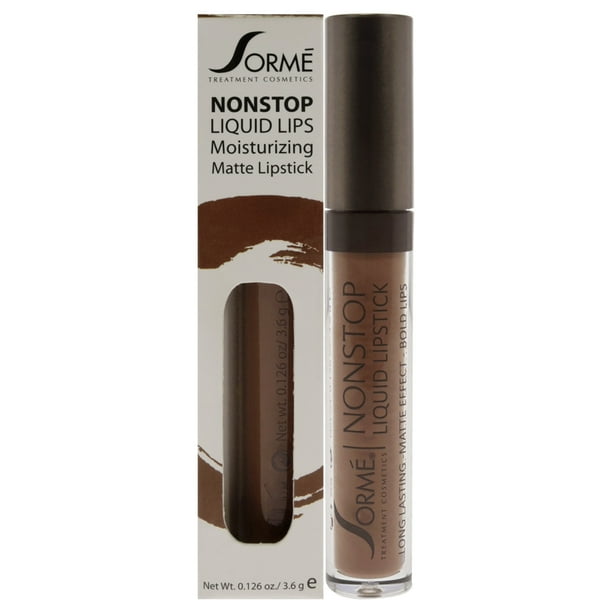 Lápiz labial líquido mate humectante Sorme Cosmetics Nonstop 271 Ribbon 0.126 oz