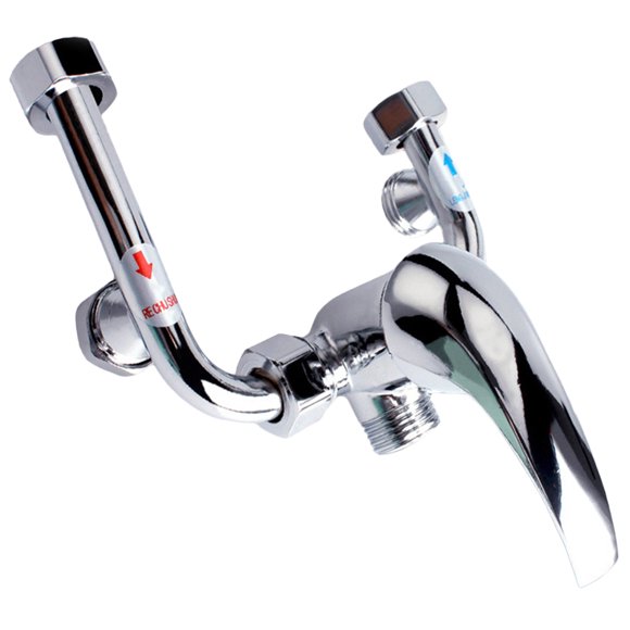 Shower Valve U-shaped Electric Water Heater Mixing Valve Shower Faucet Inlet Tube Diverter
