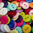 thumbnail image 4 of 2025 Latest Model 100pcs Plastic Sewing 12.5mm Buttons DIY Craft 2 Holes, 4 of 4