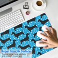 thumbnail image 4 of Long Mouse Pads for Desk,Blue Dachshunds Dog Desk Mats on Top Of Desks, Desk Mouse Pad Extra Large with 3mm Non-Slip Base and Stitched Edge for Gaming,Office,Work,Home 31.5"x11.8", 4 of 6