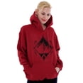 thumbnail image 3 of Spirit Mountain Diamond Spiritual Hoodie Sweatshirt Women Men Brisco Brands 4X, 3 of 6