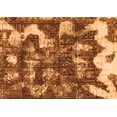 thumbnail image 1 of Ahgly Company Indoor Rectangle Abstract Orange Modern Area Rugs, 2' x 4', 1 of 4