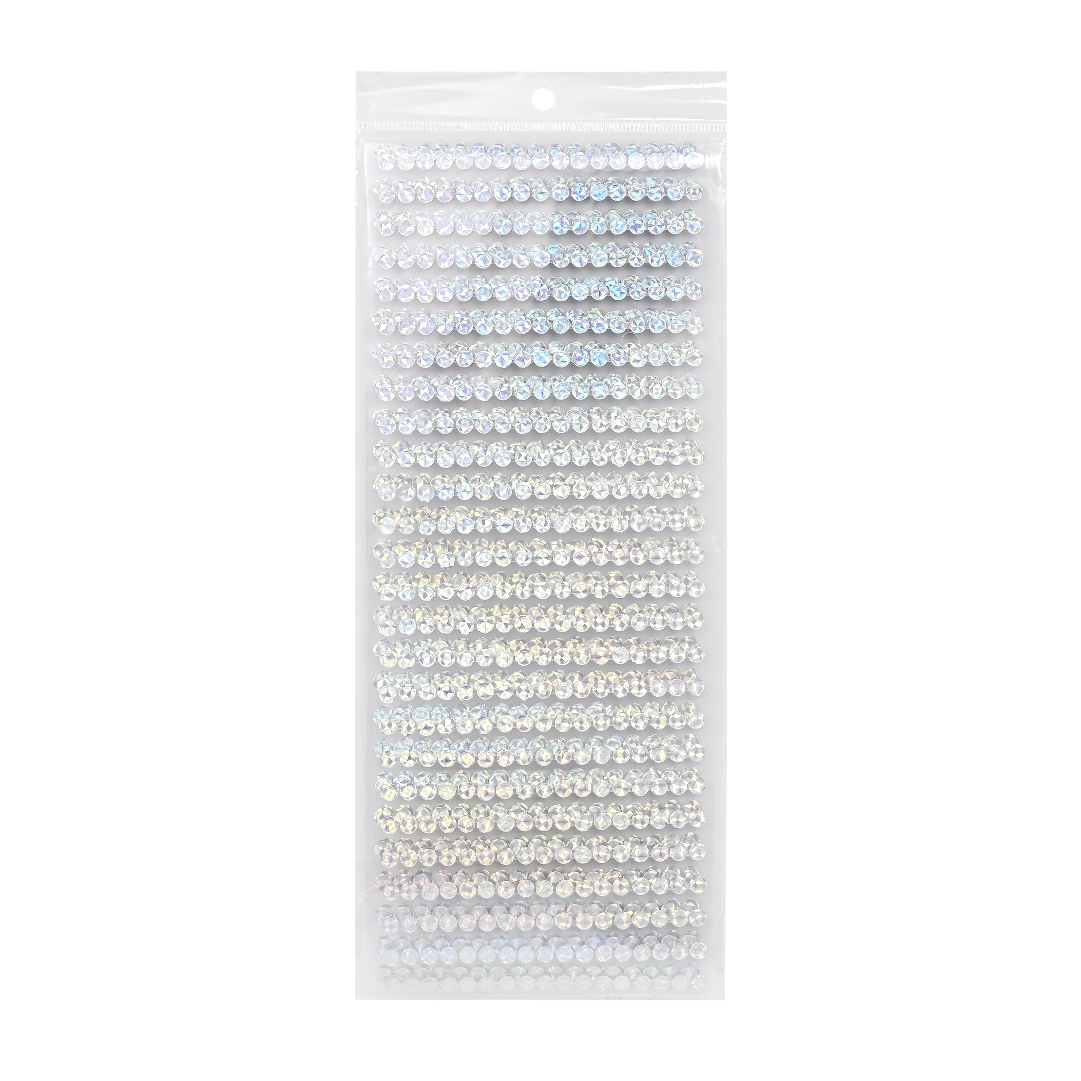 Hello Hobby Clear Acrylic Stickers for Crafting and Scrapbooking, 1,326 Pieces