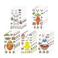 thumbnail image 2 of 15 Pieces Easter Party Sticker Cartoon Diy Sticker Craft Scrapbooking Decals (11x18cm, 5 Style, 3 Pieces Each Style), 2 of 3