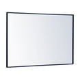 thumbnail image 3 of Elegant Decor MR4077WH 28 x 42 in. Metal Frame Rectangle Mirror, White, 3 of 4