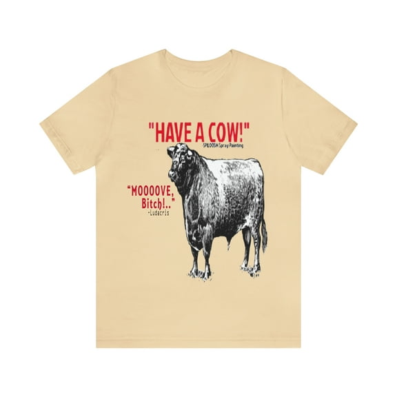"MOO" - Sploosh Graphic T-Shirt