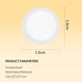 thumbnail image 2 of Abody 10 Pcs Kazoo Diaphragms Flute Diaphragms Kazoo Membrane Musical Instruments Accessories, 2 of 7