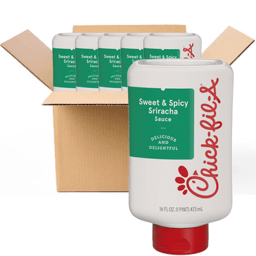 Chick-fil-A Sweet & Spicy Sriracha Sauce 16 fl oz Squeeze Bottle ...