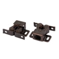thumbnail image 2 of Unique Bargains Cupboard Closet Furniture Door Double Ball Roller Catch Latch Brown 4Pcs Metal, 2 of 4