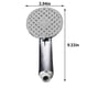 thumbnail image 3 of 5- Cabezal de ducha multifuncional con boquilla rociadora de mano grande para baño y grifo, 3 of 9