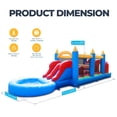 thumbnail image 3 of Relunch 30FT Commercial PVC Inflatable Obstacle Course Bounce House Slide for Kids with Blower, Heavy Duty Quality Outdoor Party, 30x7.9x7.9FT, 3 of 11