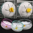 Silent Running Wheel Hamster Squirrels Exercise Wheel Hamster Running Disc Toy Cage Small Animal