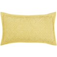thumbnail image 3 of Better Trends BSAS3PCKIYE Better Trends Ashton Collection 100% Cotton King Bedspread Set in Yellow, 3 of 5