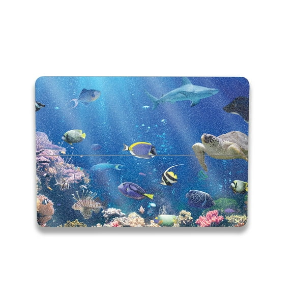 Reef Life Full Wrap Kit for Microsoft Surface Laptop Studio 2 (2023) - High-Gloss Glitter Finish, Easy to Apply, Protective & Durable - Made in USA