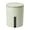 Green, variant on HOARBOEG Small Desktop Trash Can with Push Button Lid, 0.5 Gallon Countertop Wastebasket for Office Bedroom Bathroom Kitchen, Mini Plastic Garbage Bin for Desk Tabletop Home