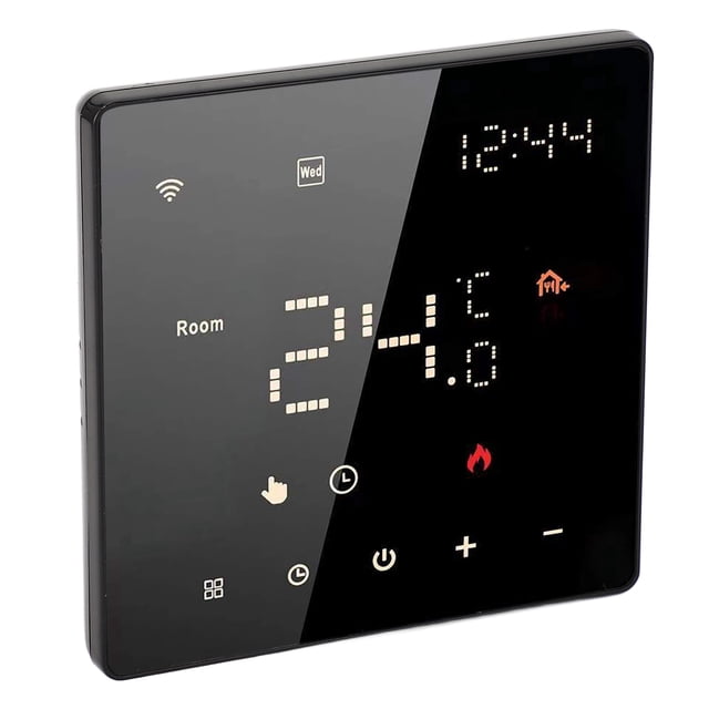 Thermostat Domestique 5 Thermostat Programmable sur 2 Jours pour Plinthes Électriques Chauffantes
