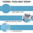 thumbnail image 2 of 2 Packs Yoga Mat Strap for Carrying, Yoga Mat Carrier, Adjustable Yoga Mat Sling for Yoga Mat Exercise Mat, 2 of 7
