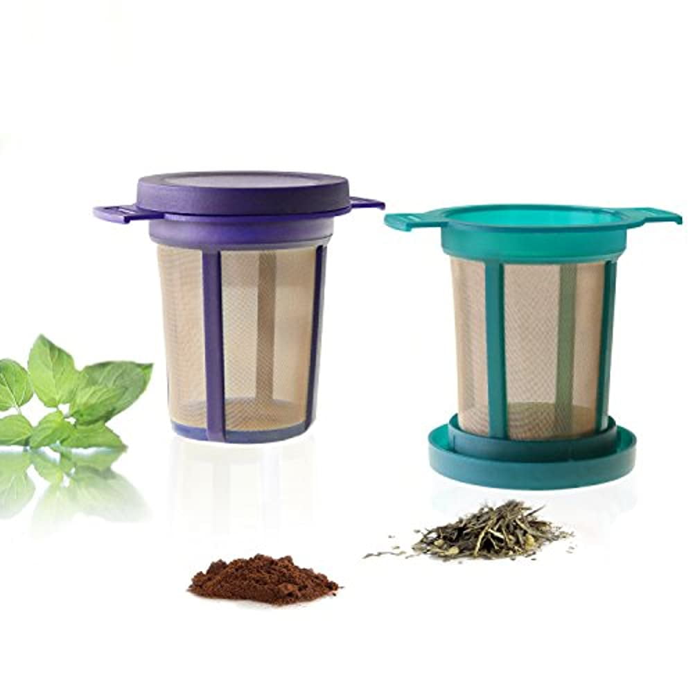 Finum Brewing Basket medium Green Coffee Tea Permanent Filter 