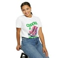 thumbnail image 4 of Women's AKA Pink and Green Chucks and Pearls Comfort Colors Shirt, 4 of 4