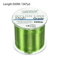thumbnail image 2 of Uxcell 547Yard 12Lb Fluorocarbon Coated Monofilament Nylon Fishing Line Light Green, 2 of 7