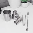 thumbnail image 2 of GOOHOCHY Juego de 4 cocteleras de acero inoxidable, herramientas profesionales para camareros, kit mezclador de bebidas para bar y restaurante., 2 of 8