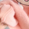 thumbnail image 5 of Ugoldhm Little Girls Cute Sweaters Cartoon Graphic Fuzzy Warm Tops Fall Winter Clothes Sizes 3T-8Y, 5 of 8