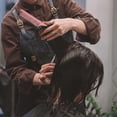thumbnail image 2 of Peine de cola con pasador metálico para seccionar con precisión, peine de púas finas antiestático para peinar el cabello., 2 of 4