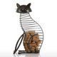 thumbnail image 1 of Tooarts Cat Vino Contenedor de Corcho Decoración para el Hogar Artesanía de Hierro Regalo Abanopi Escultura de hierro, 1 of 6