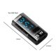 thumbnail image 3 of Adaptador Transparente Tipo C A Apple Con Pantalla Digital Y Chip PD Pantalla Voltaje Y Potencia en Tiempo Real Carga 2 en 1 + Transmisión Datos PD35W 480Mbps [C A Apple 35W] (negro, 3 of 3