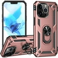 thumbnail image 1 of Tasnim Armor-X Rugged iPhone 12 Pro Case with Ring Holder - Rose Gold, 1 of 5