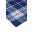 thumbnail image 3 of Jens Eco-Friendly PET Dhurrie, Bright Blue/Peony Pink, 8ft x 10ft Area Rug, 3 of 7