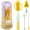 Yellow, variant on Electric Bottle Brush Cleaner, Rechargable Electric Baby Bottle Brush for Travel, Waterproof Electric Bottle Cleaner Set with Nipple & Straw Brush, Perfect Essentials Gift for Mom After Birth, Green