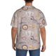 thumbnail image 3 of Balery Safari Animals Camisa Casual de Manga Corta con Botones para Hombre, Texturizada, Estilo Cubano, para Playa, Verano-Small, 3 of 5