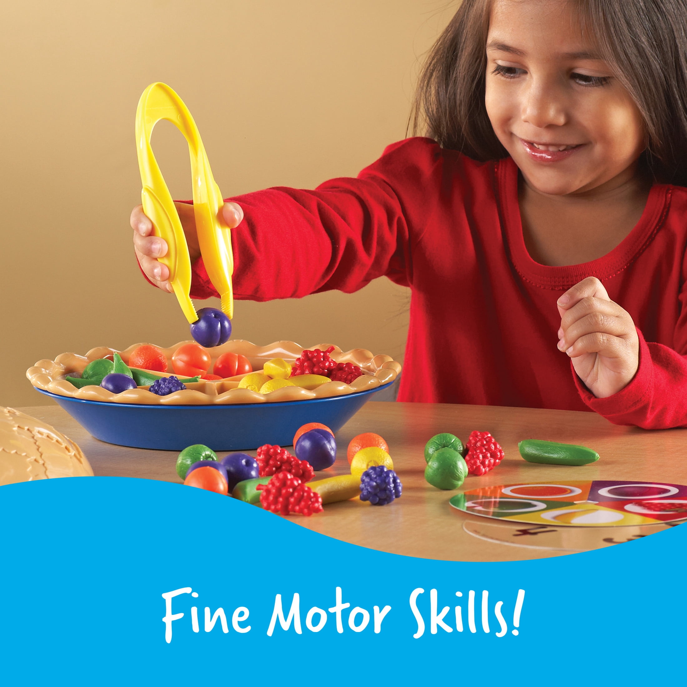 Learning Resources Super Sorting Pie - Food Toys, Counting and Sorting, Ages 3+