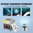 thumbnail image 3 of KFFKFF Digital Ultrasonic Cleaning Device, Professional Jewelry and Watch Cleaner, Stainless Steel Machine with Heater and Timer for Glasses, Rings, Small Components, and Circuit Boards (2L), 3 of 9