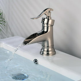 Ktaxon Waterfall One Handle Bathroom Basin Sink Faucet Oil Rubbed