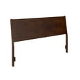 thumbnail image 3 of Pemberly Row Modern King Solid Wood Panel Headboard in Walnut, 3 of 8