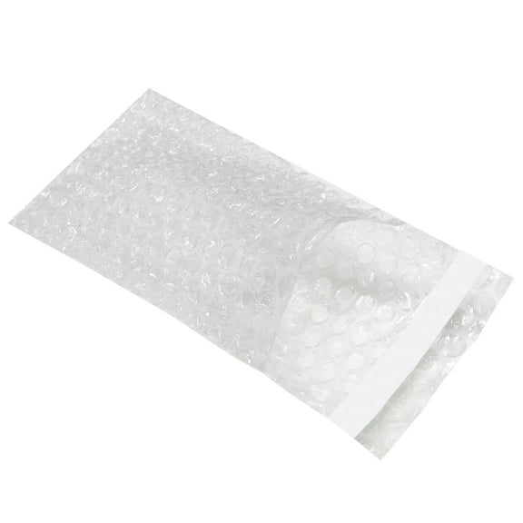 UOFFICE 250 Bubble Out Bags 4x7.5" - #2 Wrap Pouches Envelopes Self-Sealing