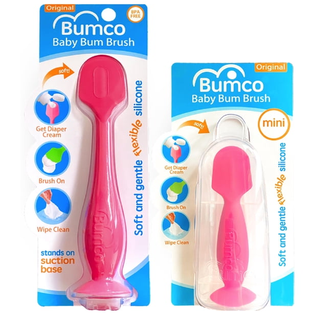 Espátula de crema para pañales, cepillo para bebés, funda para cepillos para bebés