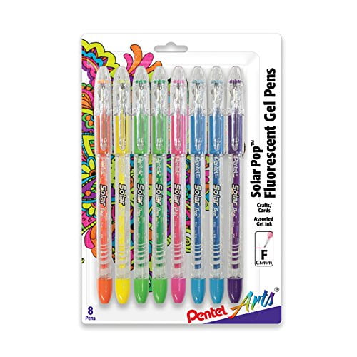 Neon gel sales pens