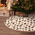 thumbnail image 5 of Sikiie Cute Coffee Bean Print Christmas Tree Skirt, Christmas Tree Decorations, Christmas Decor, Tree Mat Decoration(30-48IN)-30", 5 of 6
