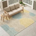 thumbnail image 3 of Addison Rugs Chantille Indoor/Outdoor Transitional Geometric Spa Machine Washable Rectangle Rug, 9' x 12', 3 of 8