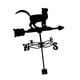 thumbnail image 1 of Adorno de veleta para techo, 75 cm de alto, estilo clásico, indicador de dirección del viento gato, 1 of 9